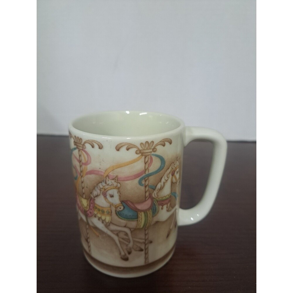 Otagiri Carousel Horse Mug Made In Japan